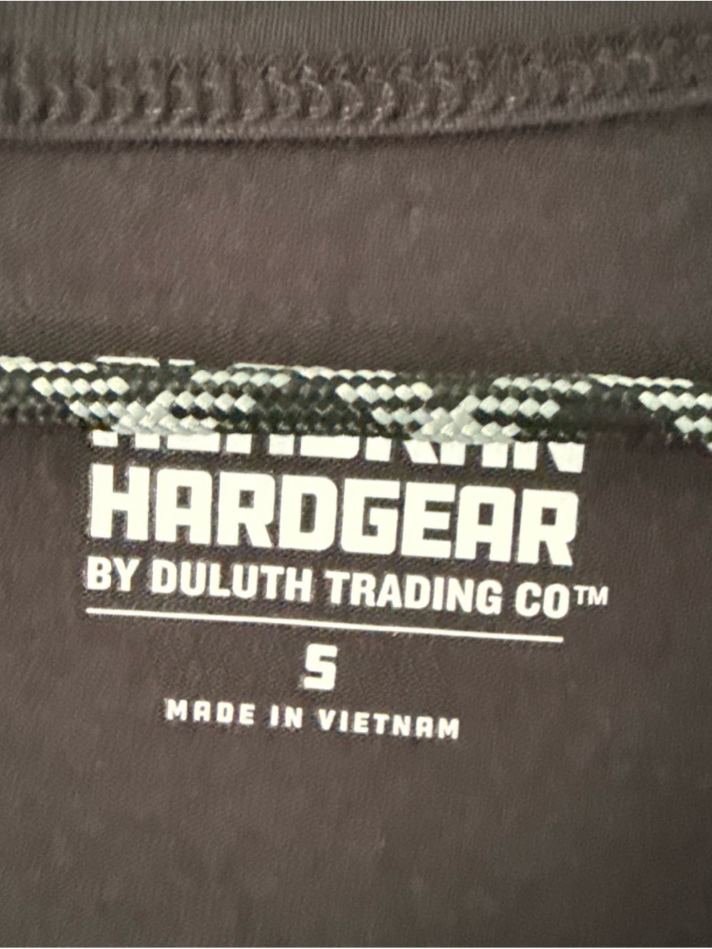 Duluth Trading Co Short-Sleeve Scoop Neck Top - Black - Picture 4 of 6